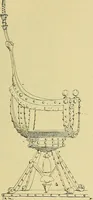 An illustration from L'arte nell'industria : lavori di legno e pastiglia, lavori di metallo, lavori di pietra, marmo, alabastro, ceramica, musaico, vetro, lavori di osso e avorio, lavori tessili, carte da parati e cuoi decorati, ricami, pizzi, cartelloni, stampe, ecc. (1907)