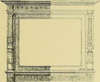 An illustration from L'arte nell'industria : lavori di legno e pastiglia, lavori di metallo, lavori di pietra, marmo, alabastro, ceramica, musaico, vetro, lavori di osso e avorio, lavori tessili, carte da parati e cuoi decorati, ricami, pizzi, cartelloni, stampe, ecc. (1907)