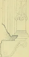 An illustration from L'arte nell'industria : lavori di legno e pastiglia, lavori di metallo, lavori di pietra, marmo, alabastro, ceramica, musaico, vetro, lavori di osso e avorio, lavori tessili, carte da parati e cuoi decorati, ricami, pizzi, cartelloni, stampe, ecc. (1907)