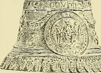 An illustration from L'arte nell'industria : lavori di legno e pastiglia, lavori di metallo, lavori di pietra, marmo, alabastro, ceramica, musaico, vetro, lavori di osso e avorio, lavori tessili, carte da parati e cuoi decorati, ricami, pizzi, cartelloni, stampe, ecc. (1907)