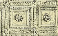 An illustration from L'arte nell'industria : lavori di legno e pastiglia, lavori di metallo, lavori di pietra, marmo, alabastro, ceramica, musaico, vetro, lavori di osso e avorio, lavori tessili, carte da parati e cuoi decorati, ricami, pizzi, cartelloni, stampe, ecc. (1907)