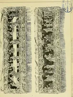 An illustration from L'arte nell'industria : lavori di legno e pastiglia, lavori di metallo, lavori di pietra, marmo, alabastro, ceramica, musaico, vetro, lavori di osso e avorio, lavori tessili, carte da parati e cuoi decorati, ricami, pizzi, cartelloni, stampe, ecc. (1907)