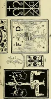 An illustration from L'arte nell'industria : lavori di legno e pastiglia, lavori di metallo, lavori di pietra, marmo, alabastro, ceramica, musaico, vetro, lavori di osso e avorio, lavori tessili, carte da parati e cuoi decorati, ricami, pizzi, cartelloni, stampe, ecc. (1907)