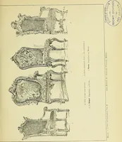 An illustration from L'arte nell'industria : lavori di legno e pastiglia, lavori di metallo, lavori di pietra, marmo, alabastro, ceramica, musaico, vetro, lavori di osso e avorio, lavori tessili, carte da parati e cuoi decorati, ricami, pizzi, cartelloni, stampe, ecc. (1907)