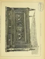 An illustration from L'arte nell'industria : lavori di legno e pastiglia, lavori di metallo, lavori di pietra, marmo, alabastro, ceramica, musaico, vetro, lavori di osso e avorio, lavori tessili, carte da parati e cuoi decorati, ricami, pizzi, cartelloni, stampe, ecc. (1907)