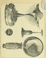 Picture 290 of 305 from L'arte nell'industria : lavori di legno e pastiglia, lavori di metallo, lavori di pietra, marmo, alabastro, ceramica, musaico, vetro, lavori di osso e avorio, lavori tessili, carte da parati e cuoi decorati, ricami, pizzi, cartelloni, stampe, ecc. (1907), leaf 394