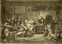 An illustration from L'Art et les moeurs en France (1909)