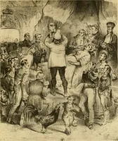 An illustration from L'Art et les moeurs en France (1909)