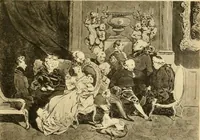 An illustration from L'Art et les moeurs en France (1909)