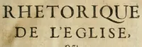 An illustration from La réthorique de l'église : ou, l'éloquence des prédicateurs (1698)