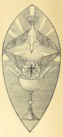 An illustration from L'art idéaliste & mystique; doctrine de l'Ordre et du salon annuel des Rose Croix (1894)