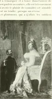 An illustration from L'art à la Taverne de Paris. Chéret, Abel Faivre, Grün, Léandre, Métivet, Steinlen, Willette, artistes peintres. Emile Robert, ferronnier d'art. Jacques Hermant, architecte. Photogravures de Ducourtioux et Huillard, d'après les clichés de Simonet (1906)