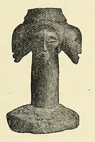 An illustration from L'art nègre et l'art océanien; (1919)