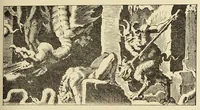 An illustration from L'art profane à l'église; ses licences symboliques, satiriques et fantaisistes. Contribution à létude archéologique et artistique des édifices religieux (1908)