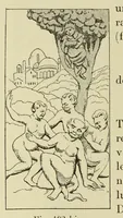 An illustration from L'art profane à l'église; ses licences symboliques, satiriques et fantaisistes. Contribution à létude archéologique et artistique des édifices religieux (1908)