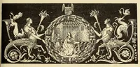 An illustration from L'art profane à l'église; ses licences symboliques, satiriques et fantaisistes. Contribution à létude archéologique et artistique des édifices religieux (1908)