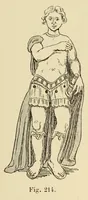 An illustration from L'art profane à l'église; ses licences symboliques, satiriques et fantaisistes. Contribution à létude archéologique et artistique des édifices religieux (1908)