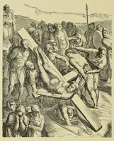 An illustration from L'art profane à l'église; ses licences symboliques, satiriques et fantaisistes. Contribution à létude archéologique et artistique des édifices religieux (1908)