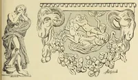 An illustration from L'art profane à l'église; ses licences symboliques, satiriques et fantaisistes. Contribution à létude archéologique et artistique des édifices religieux (1908)