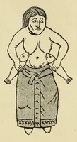 An illustration from L'art profane à l'église; ses licences symboliques, satiriques et fantaisistes. Contribution à létude archéologique et artistique des édifices religieux (1908)