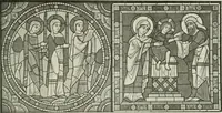An illustration from L'art religieux du XIIe siècle en France : étude sur les origines de l'iconographie du moyen age (1922)