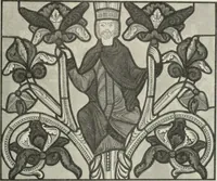 An illustration from L'art religieux du XIIe siècle en France : étude sur les origines de l'iconographie du moyen age (1922)
