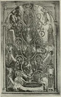 An illustration from L'art religieux du XIIe siècle en France : étude sur les origines de l'iconographie du moyen age (1922)