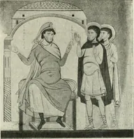 An illustration from L'art religieux du XIIe siècle en France : étude sur les origines de l'iconographie du moyen age (1922)