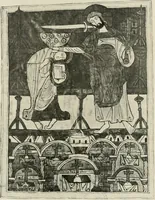 An illustration from L'art religieux du XIIe siècle en France : étude sur les origines de l'iconographie du moyen age (1922)