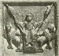 An illustration from L'art religieux du XIIe siècle en France : étude sur les origines de l'iconographie du moyen age (1922)