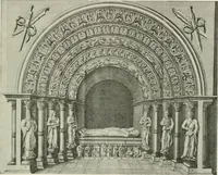 An illustration from L'art religieux du XIIe siècle en France : étude sur les origines de l'iconographie du moyen age (1922)