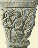 An illustration from L'art religieux du XIIe siècle en France : étude sur les origines de l'iconographie du moyen age (1922)