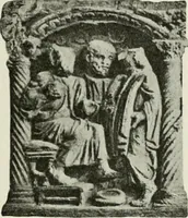 An illustration from L'art religieux du XIIe siècle en France : étude sur les origines de l'iconographie du moyen age (1922)