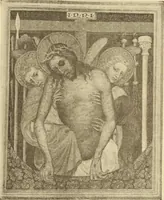 An illustration from L'art religieux de la fin du moyen âge en France; (1908)