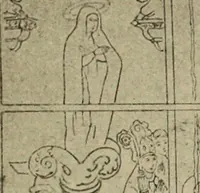 An illustration from L'art religieux de la fin du moyen âge en France; (1908)