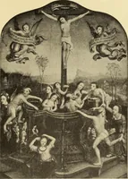 An illustration from L'art religieux de la fin du moyen âge en France; (1908)