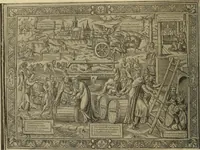 An illustration from L'art religieux de la fin du moyen âge en France; (1908)
