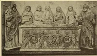 An illustration from L'art religieux de la fin du moyen âge en France; (1908)