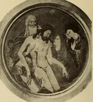 An illustration from L'art religieux de la fin du moyen âge en France; (1908)