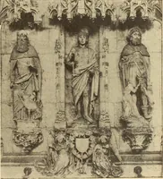 An illustration from L'art religieux de la fin du moyen âge en France; (1908)