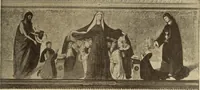 An illustration from L'art religieux de la fin du moyen âge en France; (1908)