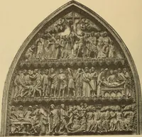 An illustration from L'art religieux de la fin du moyen âge en France; (1908)
