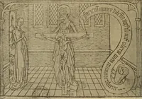 An illustration from L'art religieux de la fin du moyen âge en France; (1908)
