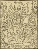 An illustration from L'art religieux de la fin du moyen âge en France; (1908)