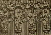 An illustration from L'art religieux de la fin du moyen âge en France; (1908)
