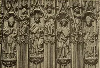 An illustration from L'art religieux de la fin du moyen âge en France; (1908)