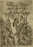 An illustration from L'art religieux de la fin du moyen âge en France; (1908)