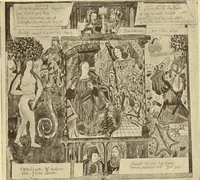 An illustration from L'art religieux de la fin du moyen âge en France; (1908)