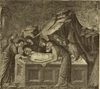 An illustration from L'art religieux de la fin du moyen âge en France; (1908)