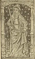 An illustration from L'art religieux de la fin du moyen âge en France; (1908)